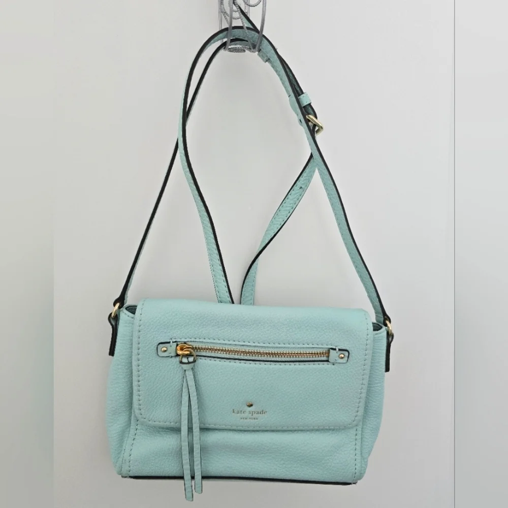 NEW Kate Spade New York Cobble Hill Mini Toddy Crossbody Bag In Dusty Mint